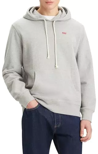 Levi's Sudadera con Capucha The Original Hm, Mid Tono Grey Heathe