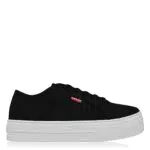 Levi's Tijuana, Sneakers Mujer, Negro Regular Black