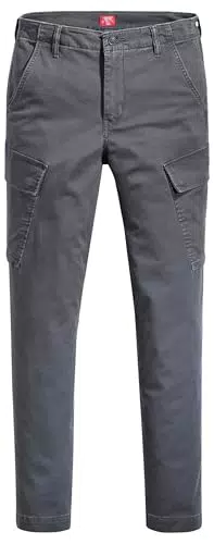 Levi's XX Cargo Taper Pantalón, Pirate Black, Hombres
