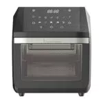 MasterPro ROCKET 1100 - Freidora de aire caliente 11L SIN PFAS y mini horno 1800W con revestimiento cerámico CERATECH- 10 programas y control de temperatura - Con Cesta giratoria