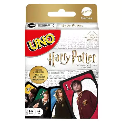 Mattel Games UNO Harry Potter, juego de cartas