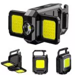 Mini Linternas LED alta potencia COB Linterna LED recargable USB