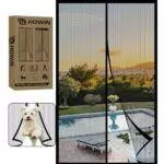 Mosquitera Puerta Magnetica 120x210CM, Cortinas Antimoscas Puerta Exterior con Iman