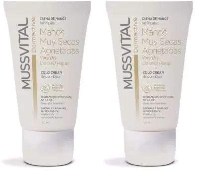 Mussvital Dermactive Crema de Manos Muy Secas Agrieteadas