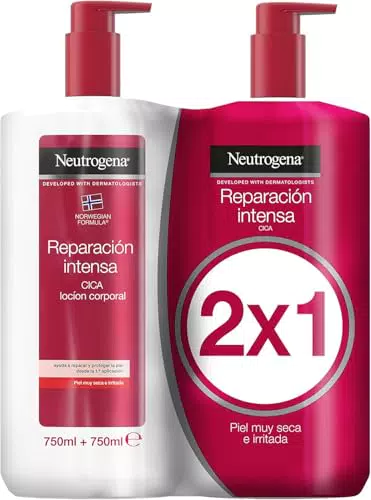 Neutrogena Loción Corporal CICA Reparación Intensa para Piel Seca