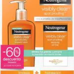 Neutrogena Visibly Clear Spot Controlling, rutina de cuidado facial con ácido salicílico