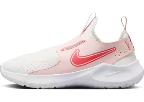 NIKE Flex Runner 3, Sneaker, Summit White/Magic Ember-Echo Pink