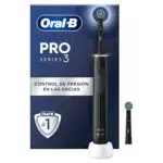 Oral-B Pro 3 3000 Cepillo de Dientes Eléctrico con Mango Recargable y 2 Cabezales