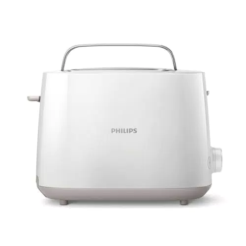 Philips Tostadora, 2 Ranuras, 8 Ajustes, Rejilla Calientabollos