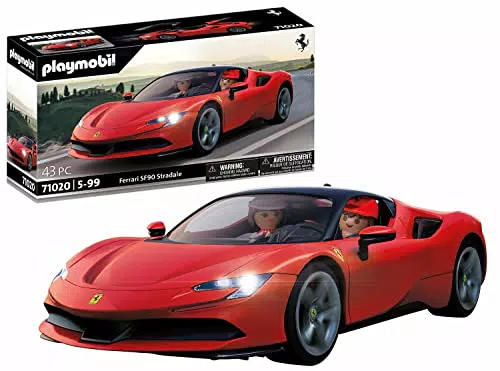 PLAYMOBIL Modern Car 71020 Ferrari SF90 Stradale, Supercoche