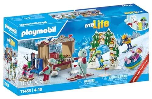 PLAYMOBIL My Life 71453 Deportes de Invierno, a Partir de 4 años