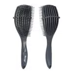 RAVEGO Cepillo desenredador de pelo natural para cabello rizado