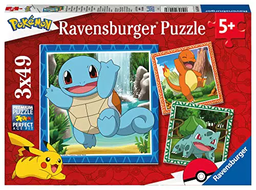 Ravensburger - Puzzle Pokémon, Rompecabezas para Niños de 5+ Años