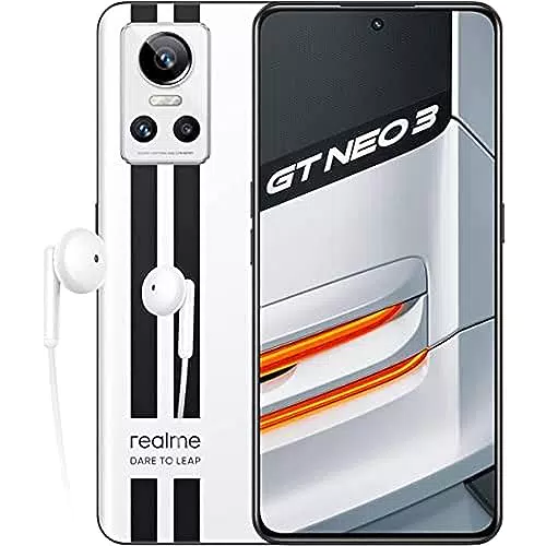 realme GT neo 3 80 W - 8+256GB 5G Smartphone Libre, Procesador MediaTek Dimensity 8100