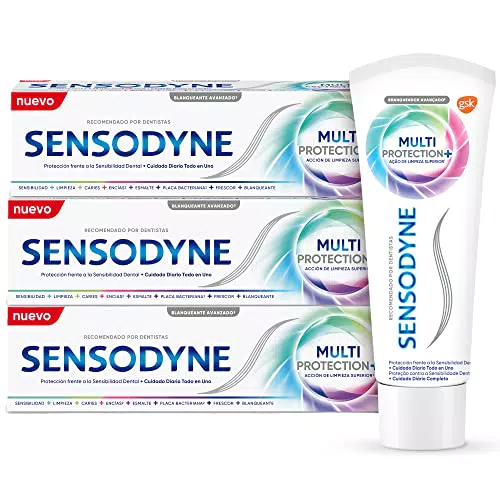 Sensodyne Multiprotección Blanqueante Pasta de Dientes Para Cuidado Diario
