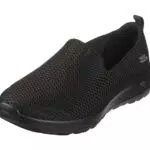 Skechers Go Walk Joy Regular, Zapatillas, Mujer, Black Textile/Trim