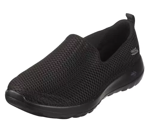 Skechers Go Walk Joy Regular, Zapatillas, Mujer, Black Textile/Trim