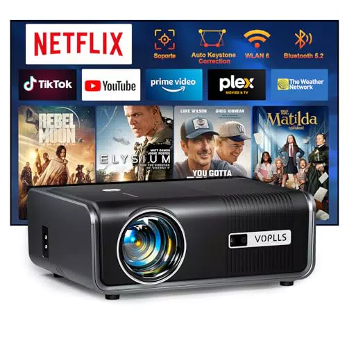Smart Proyector con Built-in Apps ＆ Auto Focus/Keystone