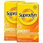 Supradyn Multivitaminas, Energy, 180 comprimidos, 6 Meses de Suministro
