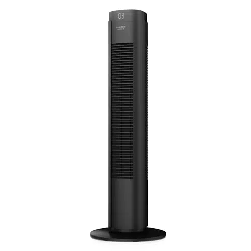 Taurus - Ventilador de torre Babel RCH 50W, Altura 86cm