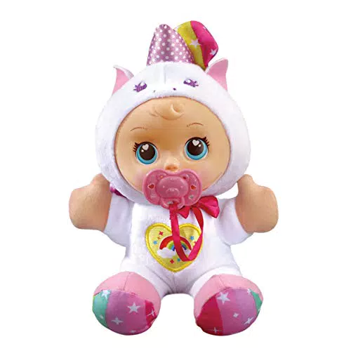 VTech Little Love - Dulce Unicornio, Muñeca interactiva Que Habla y enseña los Colores