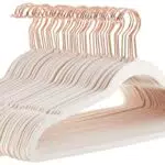 Amazon Basics perchas para ropa, antideslizantes, delgadas