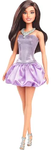 Barbie Fashionistas Muñeca n.233 con vestido burbuja y accesorios elegantes