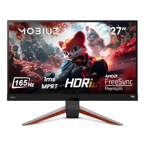 BenQ MOBIUZ EX2710Q Monitor Gaming 27” QHD 165Hz 1ms FreeSync HDR400
