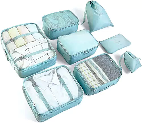 BillyBath Organizador de Maleta - Cubos y Bolsas de Embarque para Viajes
