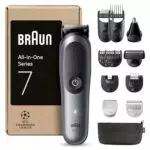 Braun Recortadora Todo en Uno Series 7 AIO7545, Kit de Styling 12 en 1 para Barba y Cuerpo