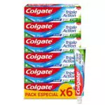 Colgate Triple Acción, Pasta de Dientes con Flúor