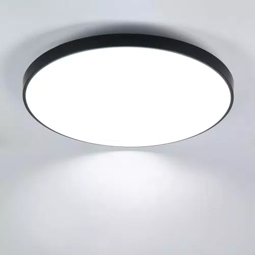 Comely Plafoniera LED redonda IP44 24W 6500K para baño y cocina