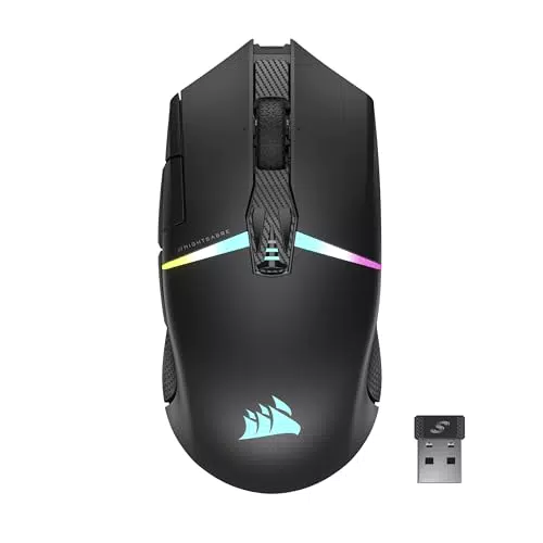 Corsair NIGHTSABRE WIRELESS RGB FPS/MOBA Ratón para Juegos - 26