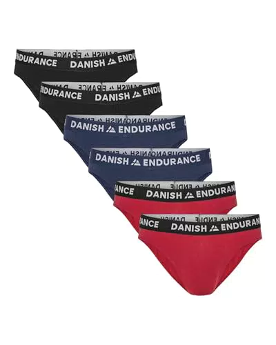 DANISH ENDURANCE Canzoncillos Hombre Slip de Bambu, Slips Hombre Ultra Suave