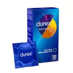 Durex Preservativos Natural XL para Confort y Seguridad Extra Grande
