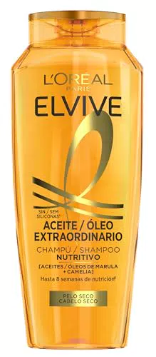 Elvive Champú Nutritivo Aceite Extraordinario para Pelo Seco
