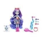 Mattel Enchantimals Zemirah Zebra y Grainy Muñeca con Mascota y Accesorios