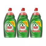Fairy Ultra Poder Original Líquido Lavavajillas 3x900ML Fórmula Efectiva Que Deja Los Platos Relucientes
