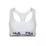 FILA Sujetador Deportivo Mujer algodón, Top Deportivo Mujer