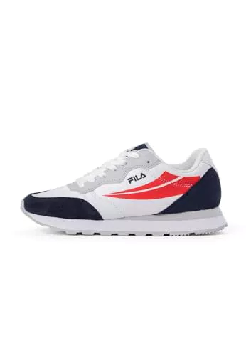 FILA Hypert, Zapatillas Hombre, White Navy Red