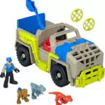 Fisher-Price Imaginext Jurassic World Camión de Transporte de Dinosaurios
