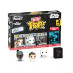 Funko Pop! Star Wars - Minifigura Leia Coleccionable con Repisa Apilable