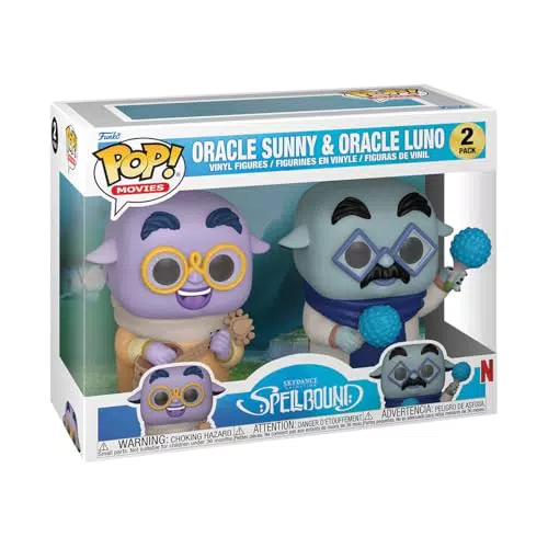 Funko Pop! Movies: Spellbound - Oracle Phi Sunny and Oracle Phi Luno - 2PK - Figura de Vinilo Coleccionable - Idea de Regalo- Mercancia Oficial - Juguetes para Niños y Adultos - Movies Fans