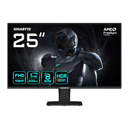 Gigabyte GS25F2 Monitor Gaming 25" FHD - 1920 x 1080
