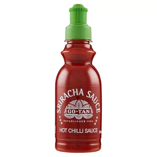 Go-Tan Salsa Sriracha Mayo - Condimento Picante a Base di Sriracha e Mayonesa
