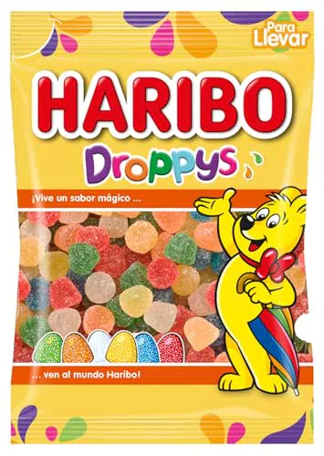 Haribo Droppys - Dulces Gomas de Frutas Surtidas