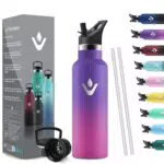 HoneyHolly Botella de Agua Acero Inoxidable 500ml Termica para Niños y Adultos