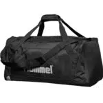 hummel Core - Bolso Deportivo, Color Rojo True Rot y Negro