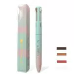 Lápiz de Maquillaje 4 en 1 - Bolígrafo Multifuncional para Rostro y Ojos