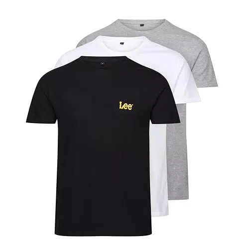 Lee Camiseta de Cuello Redondo para Hombre